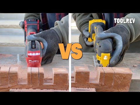 Milwaukee M18 FUEL vs DeWalt 20V MAX Oscillating Multi-Tool BATTLE!