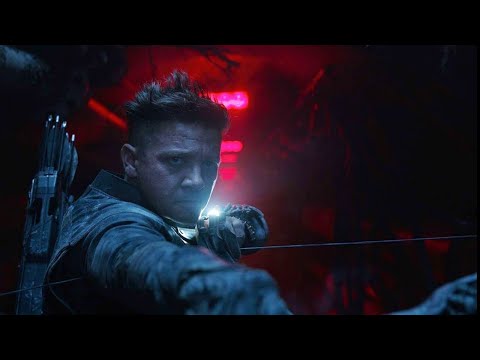 Hawkeye vs outriders | avengers endgame (2019)