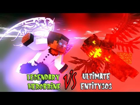 MONSTER SCHOOL SEASON2: PART 9  LEGENDARY HEROBRINE VS ULTIMATE DARK ENTITY303-MINECRAFT ANIMATION