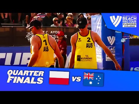 Kantor/Rudol  vs. McHugh/Burnett - Quarterfinal Highlights Kusadasi 2022 #BeachProTour