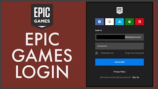 How To Login into Epic Games Account (2022) | Epic Games Store Login Sign In