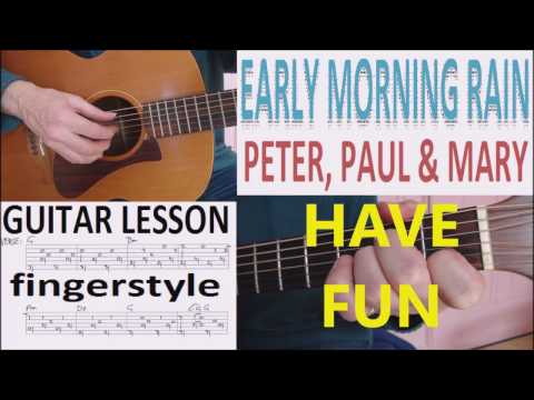 Early Morning Rain - Peter Paul and Mary