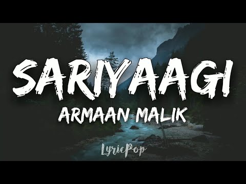Sariyaagi Nenapide Nange - Armaan Malik