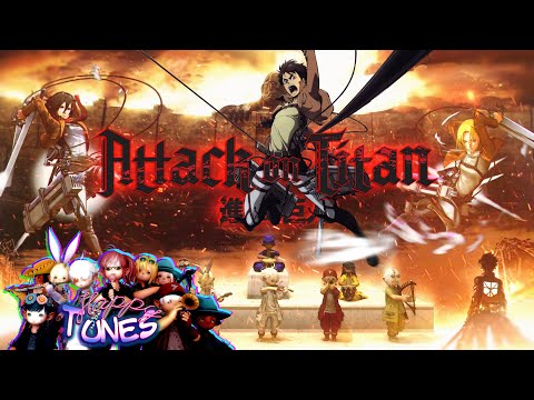 Happy Tunes Shiva – Guren no Yumiya (紅蓮の弓矢 / Attack on Titan) ⚔️🔥🎻