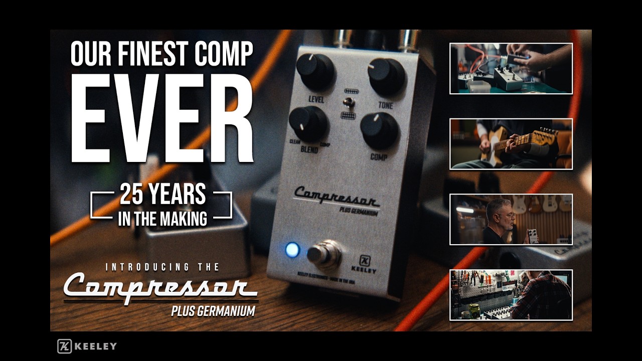 Our Finest Comp EVER? Introducing the Compressor Plus Germanium - 25 Years In The Making! - YouTube