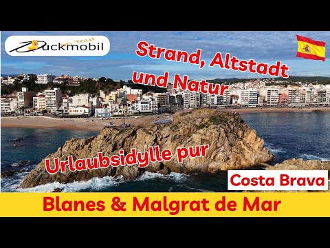 Spain 25/26 #3 - Blanes and Malgrat de Mar - sun, blue sky - we feel great