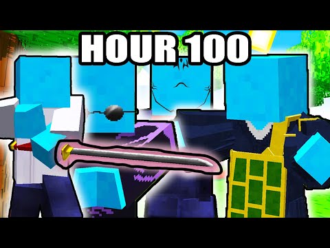 100 Hours as JJK Characters in Minecraft