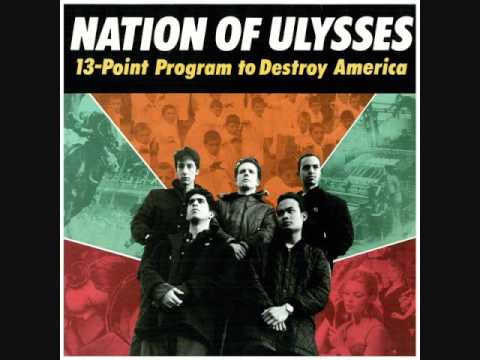 the nation of ulysses - 13 point program to destroy america lp