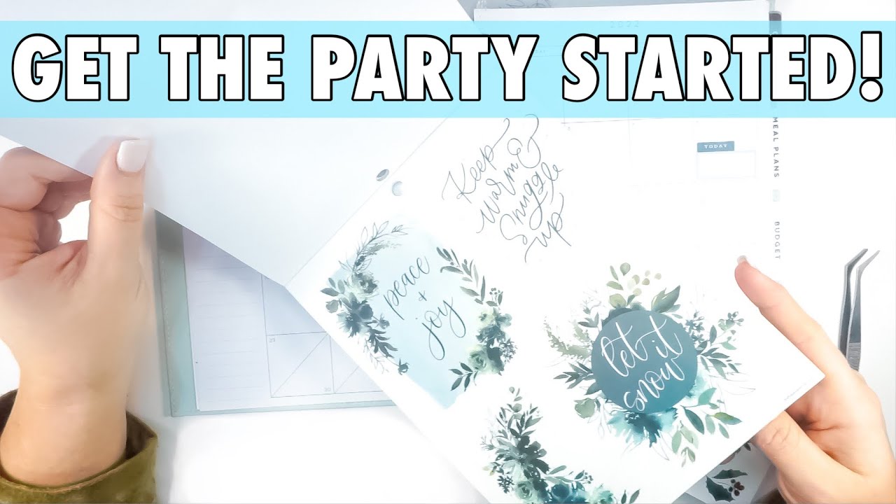 Happy Planner January 2022 MONTHLY Plan With Me + Set Up | Classic Dashboard Planner