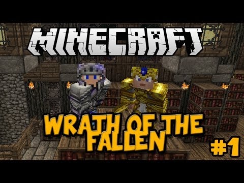 Minecraft Wrath of the Fallen Adventure Map episode #1