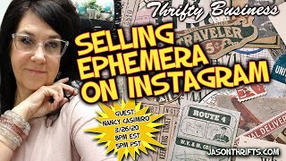 Selling Ephemera & Other Vintage Items On Instagram Thrifty Business 8.17