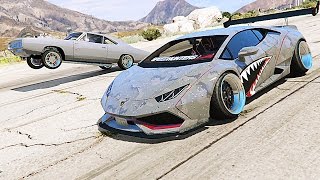 Lamborghini Huracan Lp610-4 Libertywalk Stance [Add-On / Replace | Camber /  Non-Camber] 