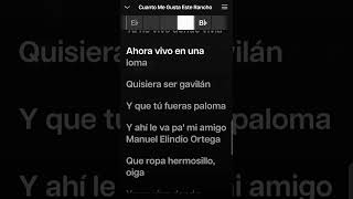 Valentin Elizalde - Cuanto Me Gusta Este Rancho Karaoke Desvocalizado