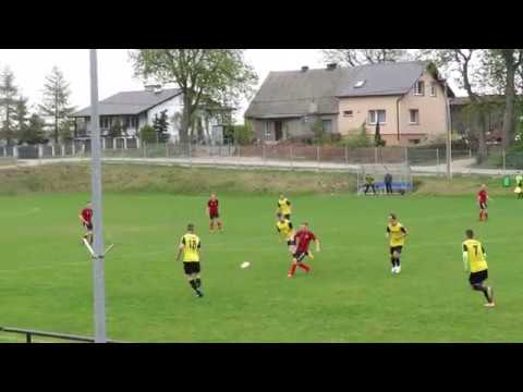 skrót meczu KS Sulmin - Sokół Ełganowo