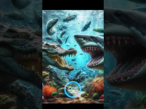 Cocodrilo vs Tiburón ... ¿La victoria es correcta ?