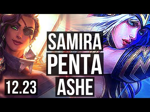 SAMIRA & Renata Glasc vs ASHE & Heimer (ADC) | Penta, 68% winrate | EUW Challenger | 12.23