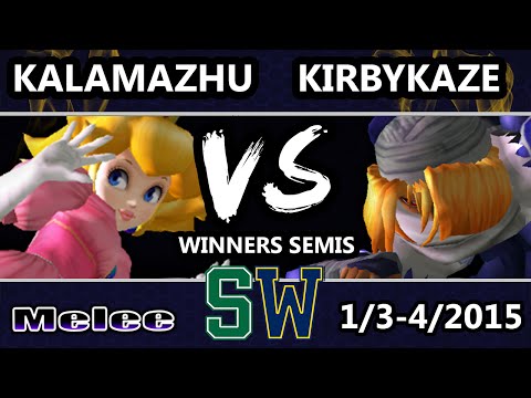 Sweet Prologue - Kalamazhu (Peach) Vs. EMG | Kirbykaze (Sheik) SSBM Winners Semis - Melee