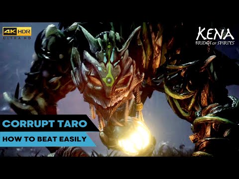 Corrupt Taro Guided Boss Fight | How to Defeat Corrupt Taro - Kena: Bridge of Spirits