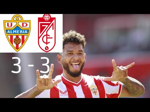 UD ALMERÍA 3-3 GRANADA CF y Hat-Trick de Luis Suárez I Power Horse Stadium.