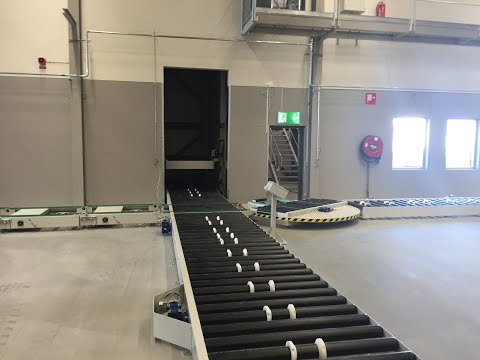 Automated pallet flow at Vedum Kök & Bad