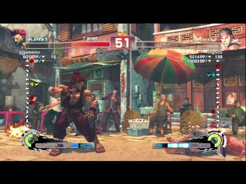 Daigo Umehara (Akuma) vs rng505 (Ryu) AE2012 Endless Matches *720p HD*