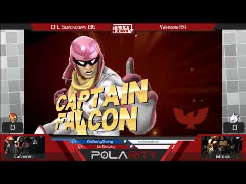 CFL Smackdown 136 WiiU - Cashmere (Falcon) vs Method (Mewtwo) - Winners R4