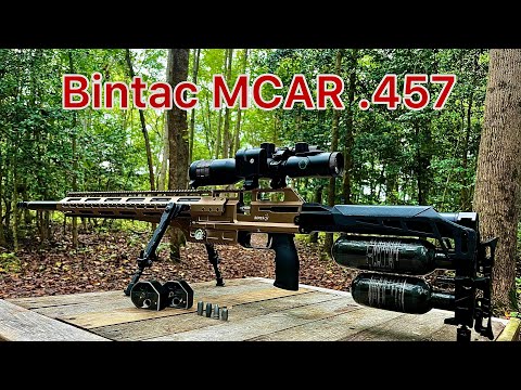 Bintac MCAR .457 - POWER meets ACCURACY #airgun #bintac #aea #sniper