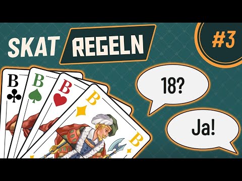 Skat reizen erklärt - Die Skatregeln für Anfänger Teil 3.