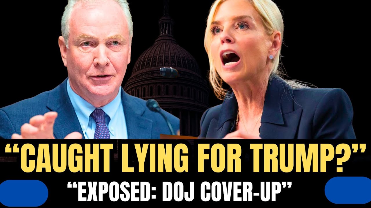 CHRIS VAN HOLLEN EXPOSES PAM BONDI’S DOJ CORRUPTION AND MAGA COVER-UP