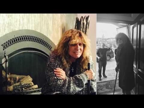 Burrn Magazine Photo Shoot Behind the Scenes - David Coverdale/Whitesnake