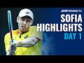 Millman Safely Through; Albot Dominates Sugita | Sofia 2020 Highlights Day 1