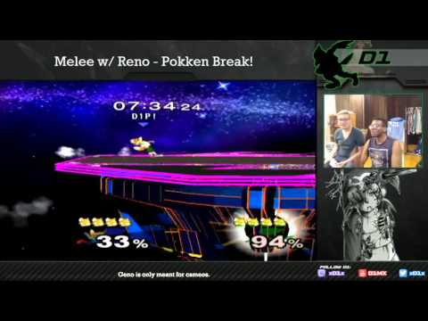Rare footage of D1 actually playing Melee
