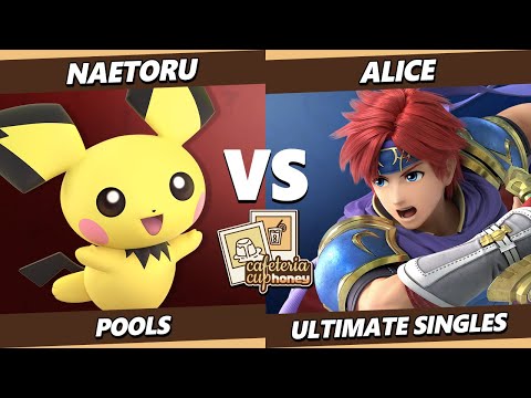 Cafeteria Cup 2 - NaetorU (Pichu) Vs. Alice (Roy) Smash Ultimate - SSBU