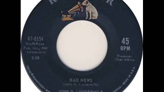 John D. Loudermilk - Bad news (1963)