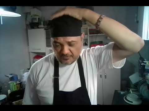 jiló frito com cachaça.panela de barro parte 01