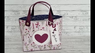 Video – Tutorial Shopping Bag mit Stampin`UP! Produkten/ Mitbringsel/ Goodie/ Muttertag