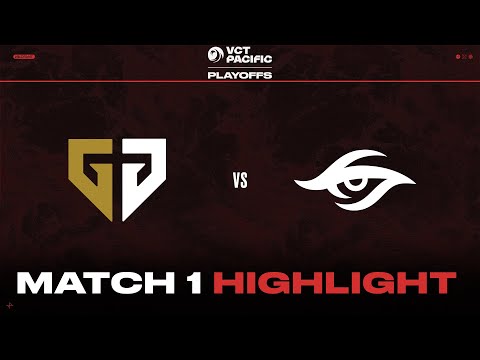 GEN vs. TS // VCT Pacific Playoffs Day 3 Match Highlights