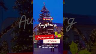 🇩🇪Germany Augsburg’s Christmas 🎄Market | Weihnachtsmarkt in Augsburg | 德國南德奧格斯堡 聖誕市集 冬日聖誕市場 聖誕嘉年華