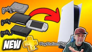 NEW PlayStation Plus With RETRO GAMES? New PREMIUM Tier With PlayStation 1, 2, 3, 4 & 5!