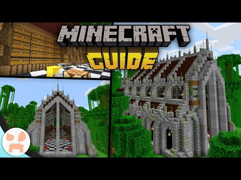 GRAND CATHEDRAL STORAGE MEGABUILD! | The Minecraft Guide - Tutorial Lets Play (Ep. 52)