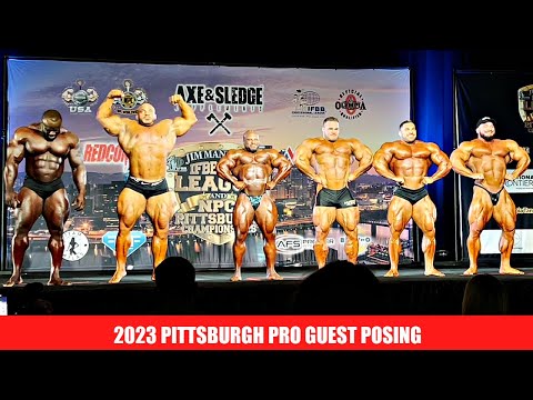 2023 Pittsburgh Pro Full Guest Posing (HD) : Big Ramy, Nick Walker, Samson Dauda, Shaun Clarida