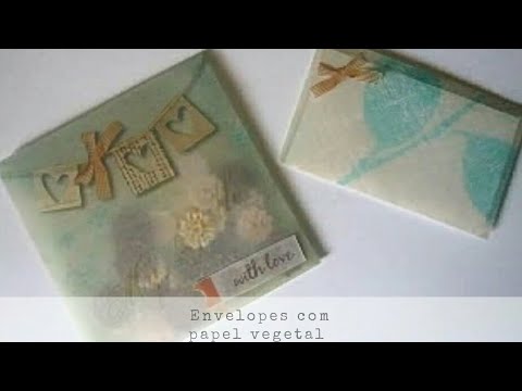 DIY (PAP) - Usando Papel Vegetal