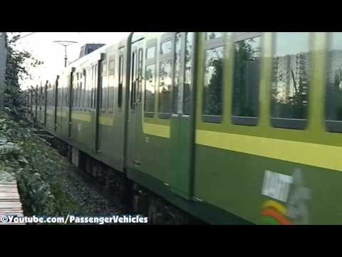 Dart Train number 8137 - Sandymount, Southbound