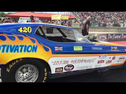 Chuck Loftin's Motivation Nitro Funny Car 09 07 2019 131 Drag Way
