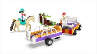 LEGO® Friends 42634 Přívěs s koněm a poníkem