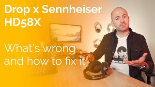 Video thumbnail for Drop x Sennheiser HD58X Headphone Review - What's Wrong and How to Fix It by Passion for Sound