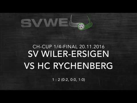 Alle Tore - Schweizer Cup Viertelfinal - SV Wiler-Ersigen vs. HC Rychenberg Winterthur - 20.11.2016