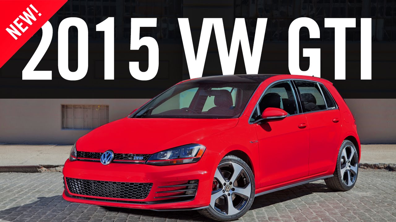 2015 Volkswagen GTI THE ESSENTIALS TEST DRIVE