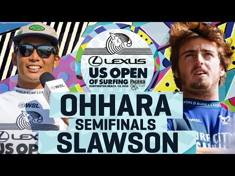 Hiroto Ohhara vs Levi Slawson | Lexus US Open of Surfing 2025 - Challenger Semifinals