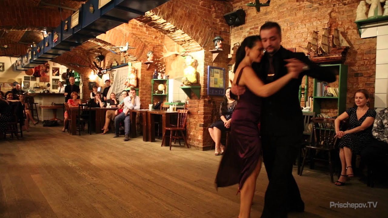 Alexander Maniasev & Kulyabicheva Galina, Moscow, Prischepov Milonga, 2.11.2015